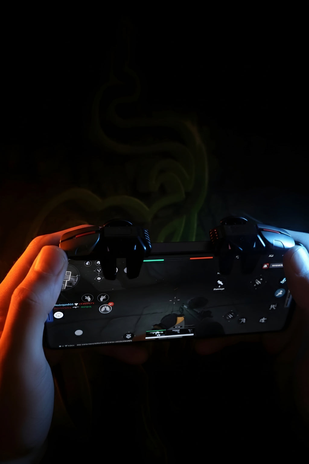 The Oros Vibes Apex Quad-Trigger | Mechanical 6-Finger Triggers for First Person Shooters