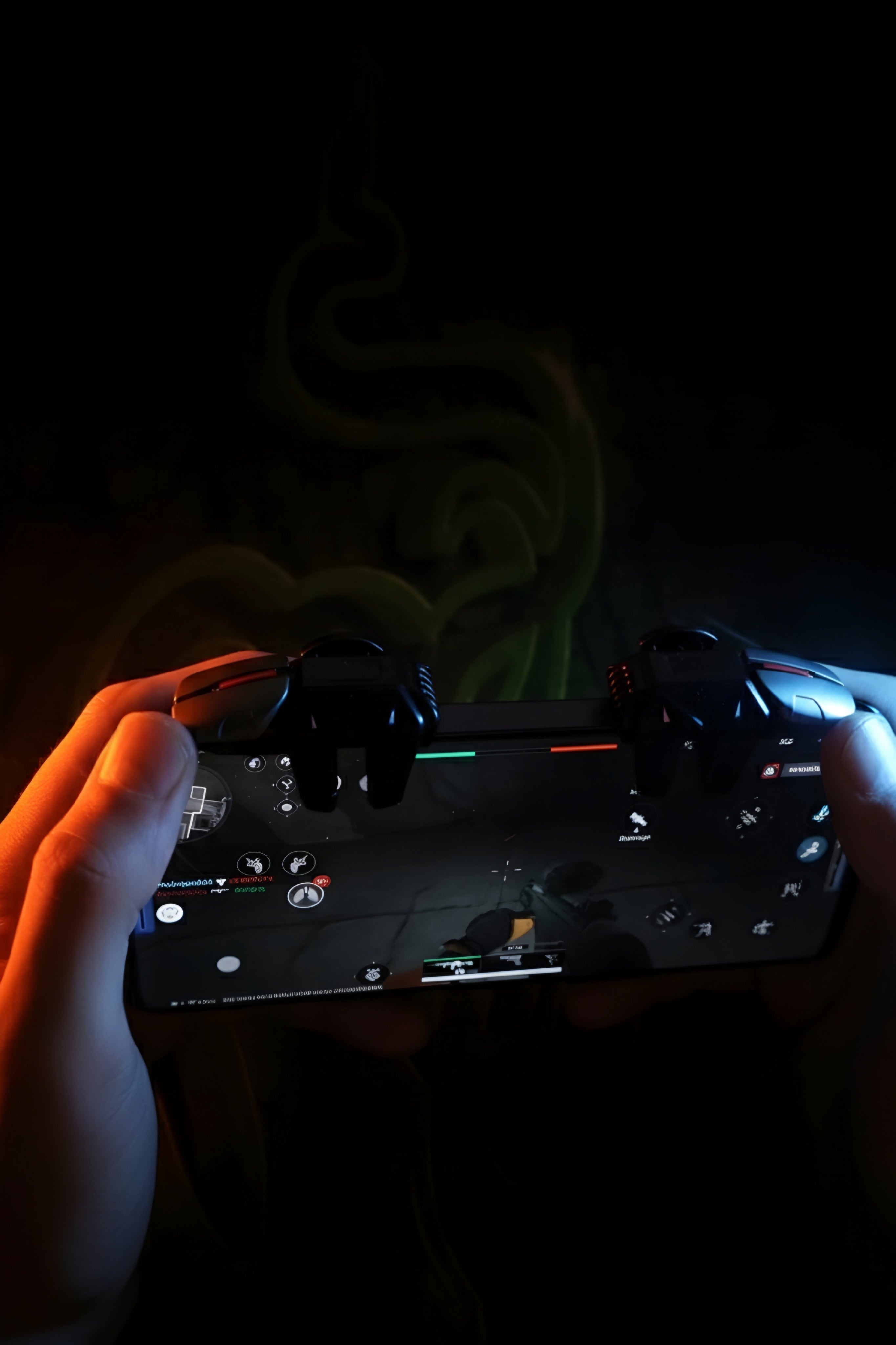 The Oros Vibes Apex Quad-Trigger | Mechanical 6-Finger Triggers for First Person Shooters