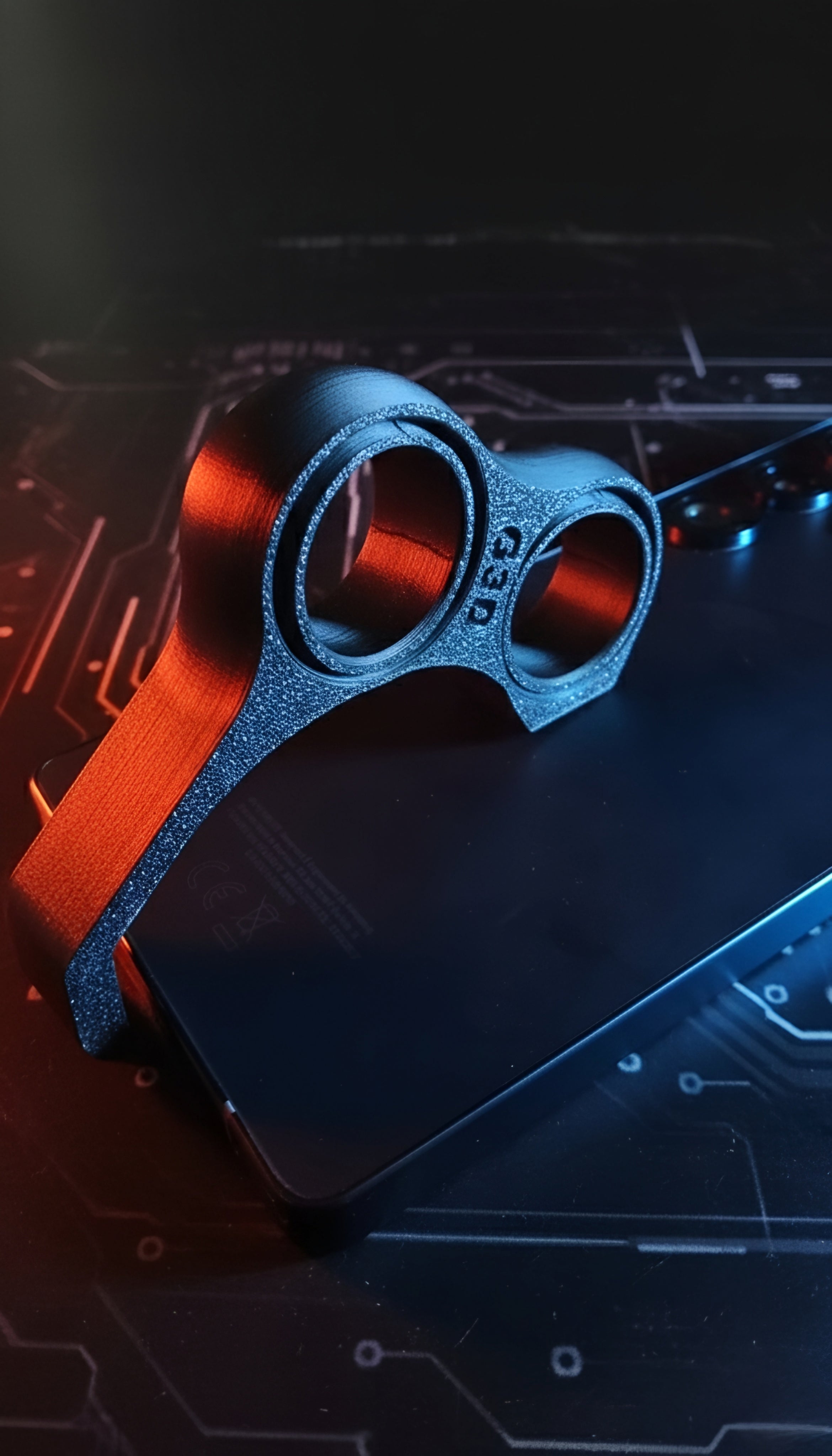 The Oros Vibes Grip-Relief Rest | Ergonomic Phone Holder to Eliminate Pinky Strain