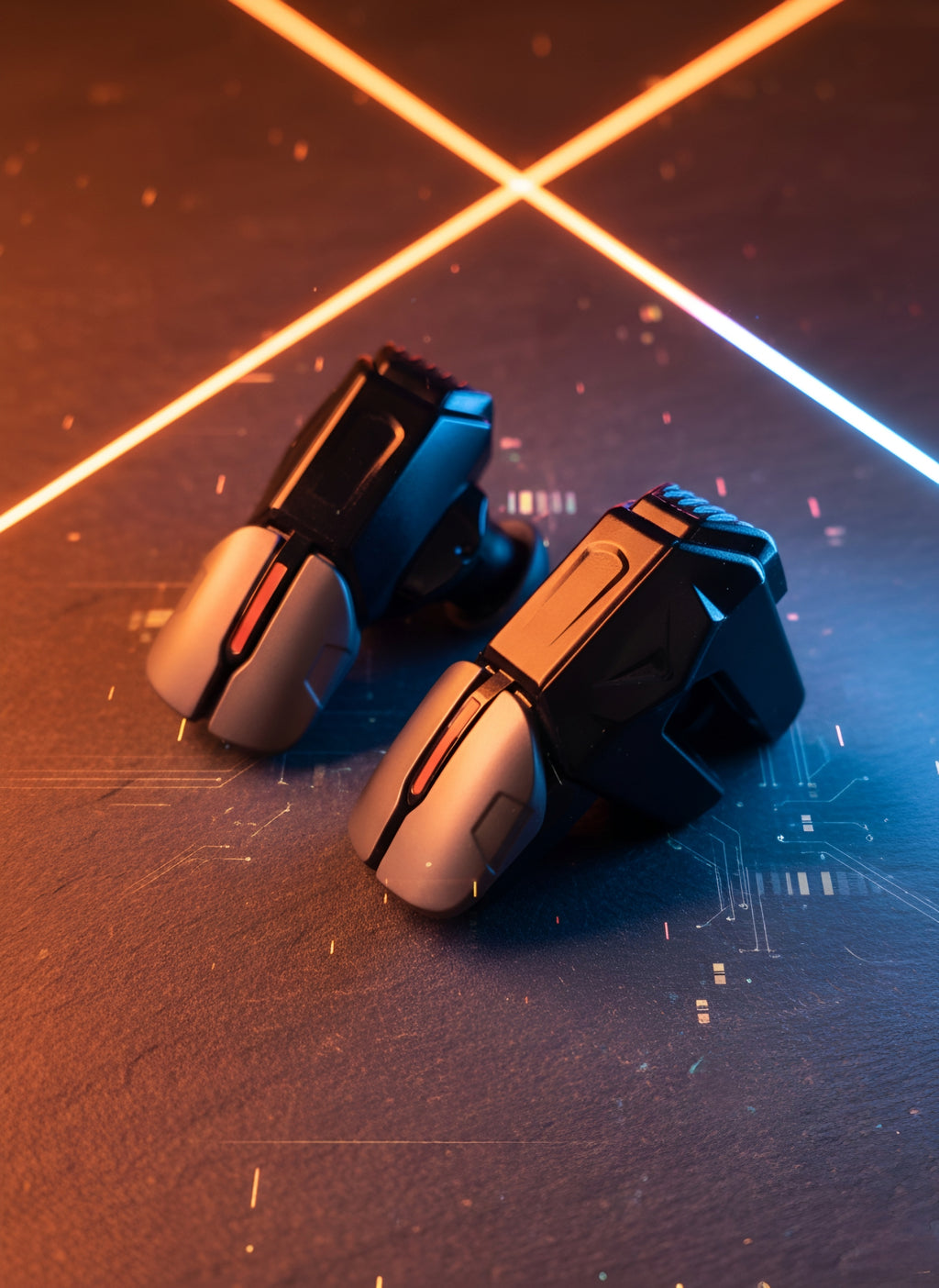 The Oros Vibes Apex Quad-Trigger | Mechanical 6-Finger Triggers for First Person Shooters