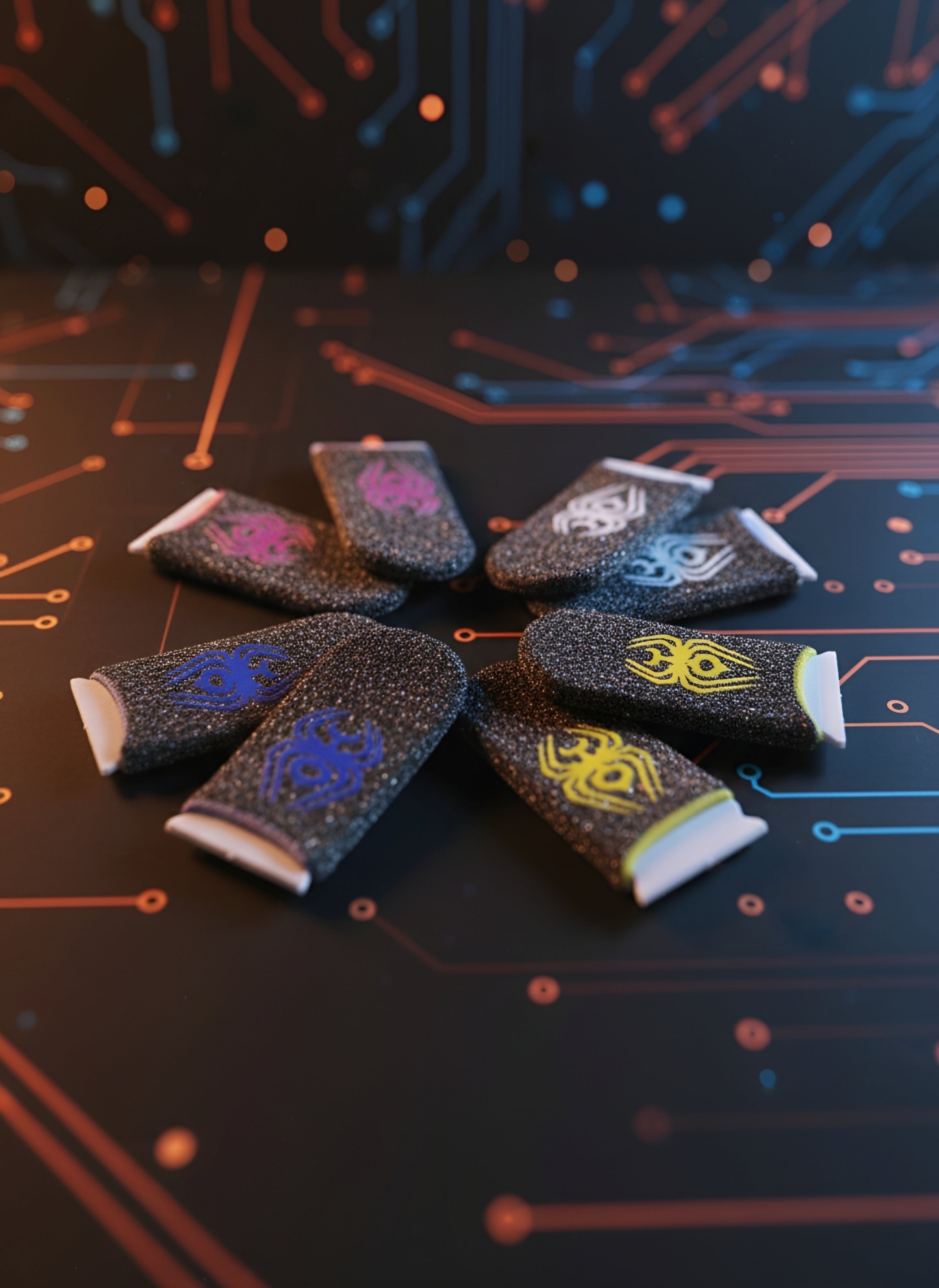 The Oros Vibes Apex Gaming Sleeves | Anti-Static, High-Sensitivity Finger Cots for Gaming