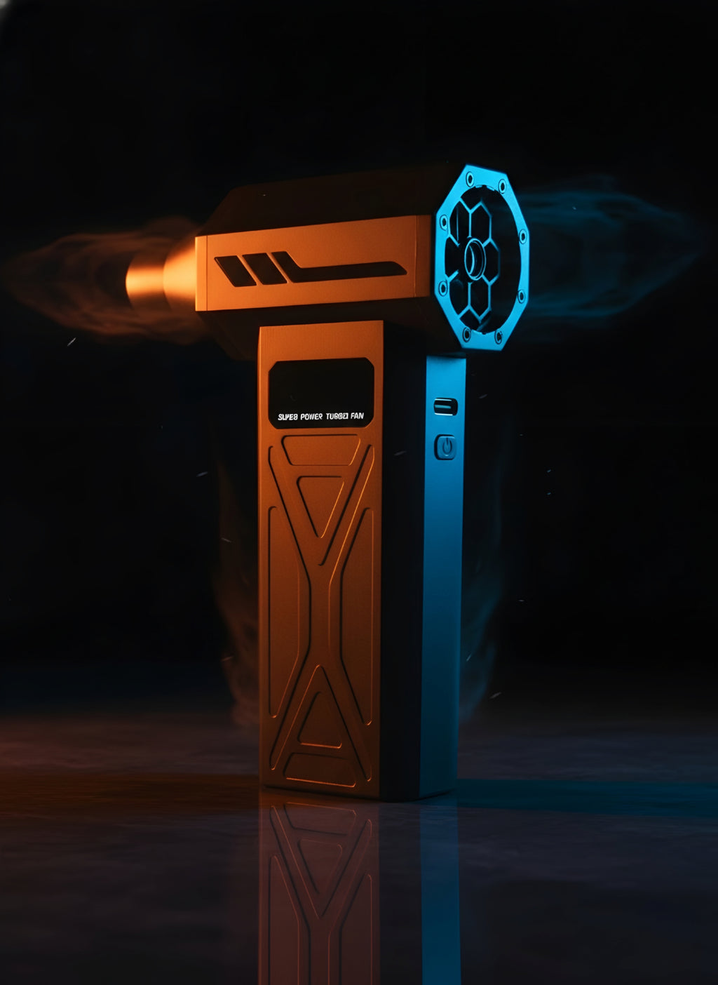 The Oros Vibes Hurricane Turbo Duster | 130,000 RPM Air Blower for Keyboards, PCs & Braais