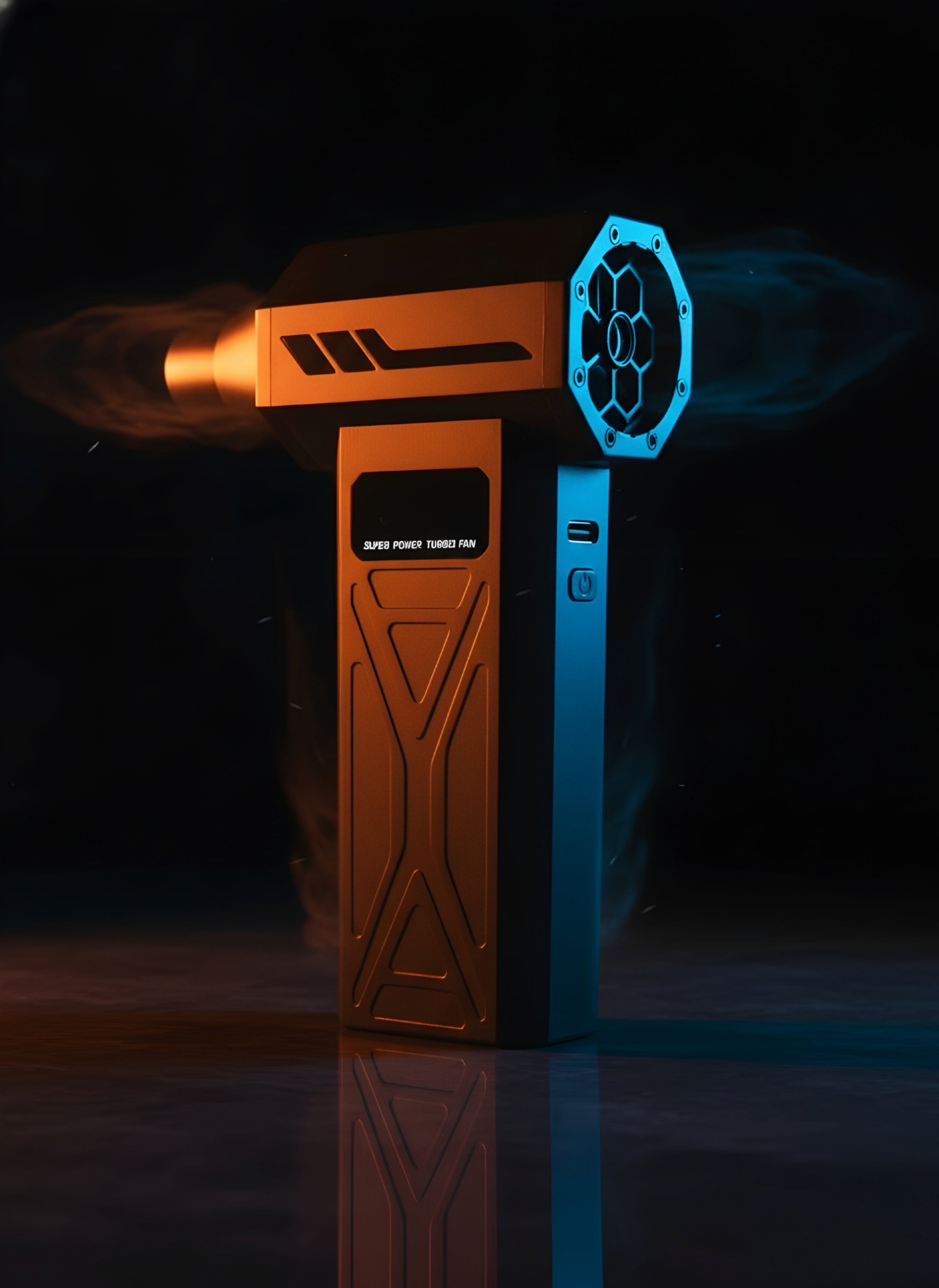 The Oros Vibes Hurricane Turbo Duster | 130,000 RPM Air Blower for Keyboards, PCs & Braais