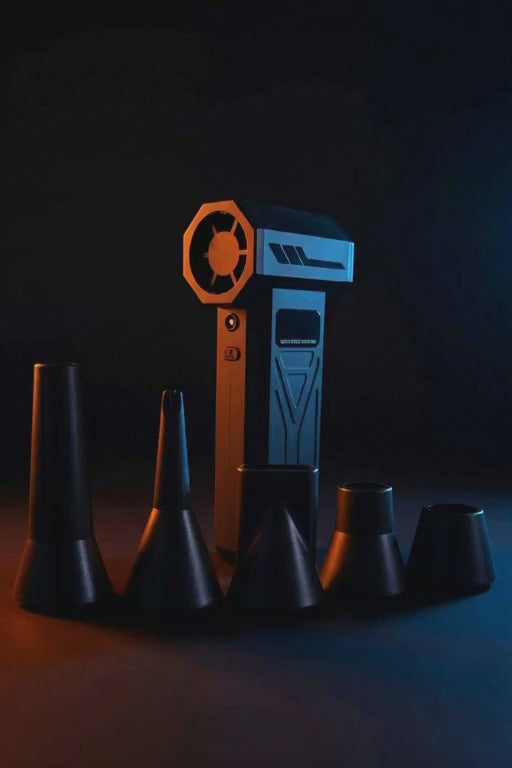 The Oros Vibes Hurricane Turbo Duster | 130,000 RPM Air Blower for Keyboards, PCs & Braais